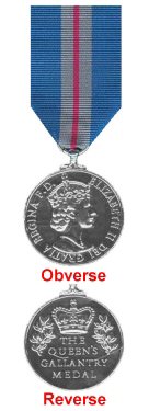 THE QUEEN'S GALLANTRY MEDAL