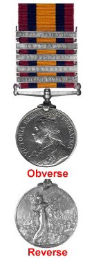 THE QUEEN'S SOUTH AFRICA MEDAL