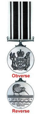 THE NEW ZEALAND OPERATIONAL SERVICE MEDAL