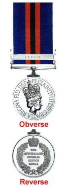 THE NEW ZEALAND GENERAL SERVICE MEDAL 1992 - WARLIKE (KUWAIT)