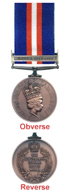 THE NEW ZEALAND GENERAL SERVICE MEDAL 1992 - NON-WARLIKE (KOREA 1958-2000)
