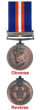 THE NEW ZEALAND GENERAL SERVICE MEDAL 1992 - NON-WARLIKE (THAILAND)