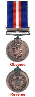 THE NEW ZEALAND GENERAL SERVICE MEDAL 1992 - NON-WARLIKE (PESHAWAR)
