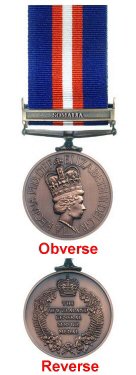 THE NEW ZEALAND GENERAL SERVICE MEDAL 1992 - NON-WARLIKE (SOMALIA)