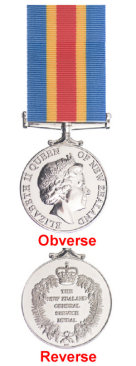 THE NEW ZEALAND GENERAL SERVICE MEDAL 2002 (KOREA)