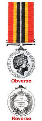 THE NEW ZEALAND GENERAL SERVICE MEDAL 2002 (TIMOR-LESTE)