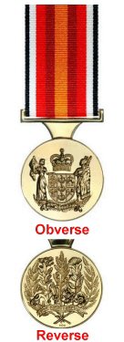 THE NEW ZEALAND SPECIAL SERVICE MEDAL (NUCLEAR TESTING)