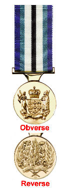 THE NEW ZEALAND SPECIAL SERVICE MEDAL (EREBUS)