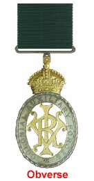 THE COLONIAL AUXILIARY FORCES OFFICER'S DECORATION