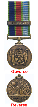THE NEW ZEALAND DEFENCE SERVICE MEDAL