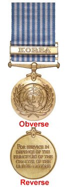 THE UNITED NATIONS KOREA MEDAL