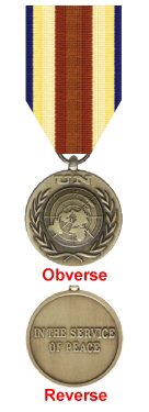 THE UNITED NATIONS MEDAL (UNYOM)