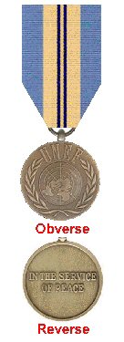 THE UNITED NATIONS MEDAL (UNEFII)