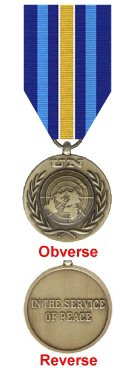 THE UNITED NATIONS MEDAL (UNMOP)