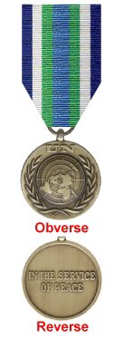 THE UNITED NATIONS MEDAL (UNOMSIL) (UNAMSIL)