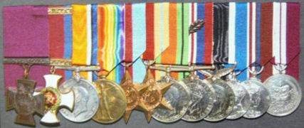 Leslie Andrew's Medals