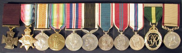 Cyril Bassett's Medals