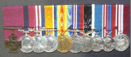 Reginald Judson's Medals