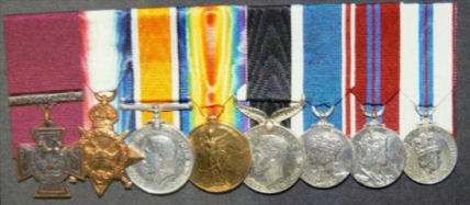 Harry Laurent's Medals